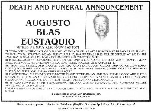 Guam Obituary